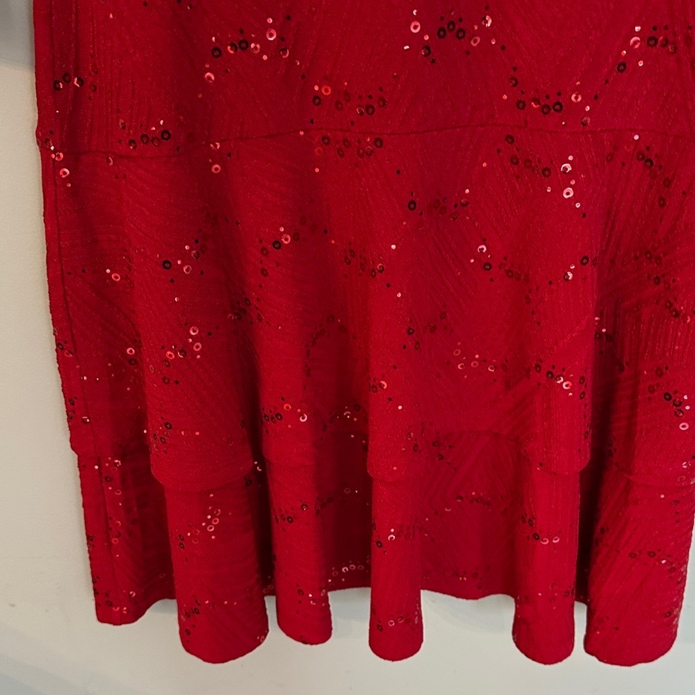 Michael Kors Red Casual Dress - Picture 2 of 4